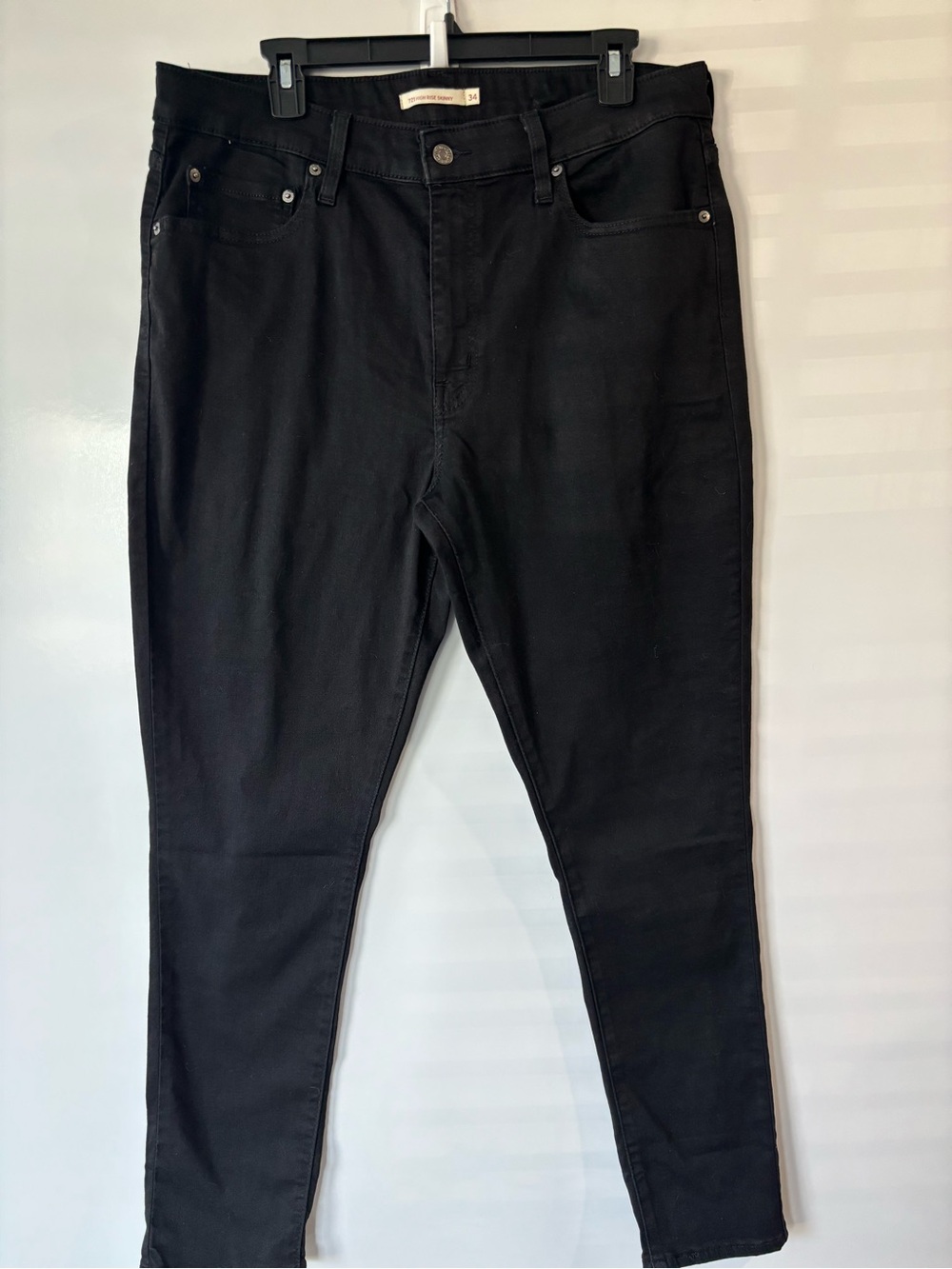 Levi's Men's Skinny Black Stretch Jeans